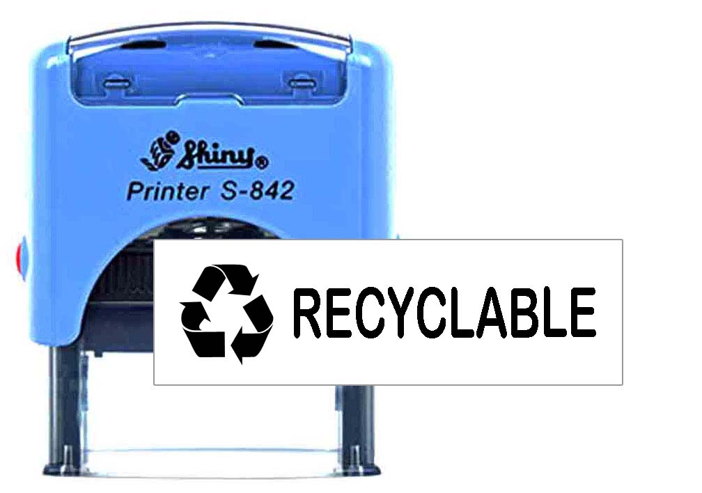 Stampolo Recyclable Personlized Shiny Printer S-842 Rectangle